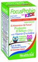FocusProbio para Kidz, 60 Tablets Chewable, soporta la función cognitiva para la atención y el foco. Blackcurrant and Vanilla Flavor, Contiene Vitamina D & Iodine. Acid " Bile Resistant Strains. Vegetariano
