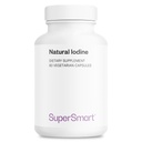 SuperSmart - Natural Iodine 1000mg por día (Patented & High Strength) - Puro Sea Kelp Iodine Suplemento - 650ppm de Iodine ← Non-GMO & Gluten Gratis - 60 cápsulas vegetarianas