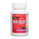 HealthA2Z® Children's Chewable Pain Relief ← Acetaminophen 160mg ← Tablets Chewable ← Grape Flavor Chewables ← Aspirin & Ibuprofen Free (60 Condes)