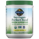 Jardín de la vida Alimentos ecológicos perfectos orgánicos verdes superalimentos verdes jugosos Polvo - Original Stevia-libre, 30 Sirviendo, No GMO, Gluten suplemento dietético alimenticio completo, Alkalize, Detoxify, Energize