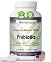 Suplemento Probiótico y Prebiótico - 6 Strains of Intense Regenerative Probiotics for Men &amp; Women 5 Billion CFU - Bowel, Inflamación, Inmunity, " Digestive Support - Digestive Supplement, 90 Capsules