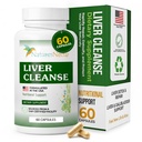 Reparación de Nectar Liver Cleanse Detox de Nature – Active Liver Support Supplement with Milk Thistle Liver Detox – Helps Repair &amp; Protect Liver, Aids Fatty Liver & Gallbladder Health – 60 Capsules