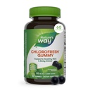 Mangas de clorofresh Chlorophyll de la naturaleza, apoya la piel sana y el detox corporal*, Desodorante interno*, Orchard Fruit Flavored, 60 Gummies