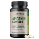 Apigenin Capsules 50mg - 60 Conde, Vegan, Non-GMO, Sleep & Cognitive Support Supplement - Chamomile Flavonoid for Relaxation, Prostate Health, Melatonin-Free, Liposomal Formula for Enhanced Absorption
