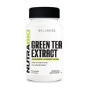 NutraBio Green Tea Extract, añade beneficios antioxidantes y ayuda a salud general y bienestar, 500 mg - 90 cápsulas