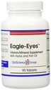 Águila-Eyes, Visión Optimal Salud con 500 mg Omega 3 Aceite de pescado, Lutein, Zeaxantina, Extracto de Frutas de Fresa, Vitaminas A, C, E, Zinc, NAC, Taurina, 90 Tabletas