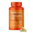 Mt. Angel Vitaminas - Zinc Quercetin with Bromelain Supplement – Immune Support &amp; Respiratory Health - Quercetin 500mg Capsules ANTE Zinc 50mg ← Vitamin C Capsules ANTE Immune Booster for Adults - 300ct.