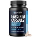 L-Arginine Capsules con L-Citrulline - Nitric Oxide Suplemento - L Arginine y L Citrulline Blend - 120 Conde - Vegan, No GMO cápsulas para el rendimiento, resistencia y apoyo muscular - 2 Month Supply