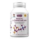 ANDREW LESSMAN Acetyl L-Carnitine 400 mg - 360 cápsulas - Soporte para sistema nervioso, metabolismo de grasa y energía, función cerebral saludable, flujo sanguíneo saludable al cerebro. Cápsulas fáciles de cambiar.