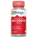 SOLARAY Bio CoQ-10 100 mg TENIDO Absorción mejorada TENIDO Vitaminas A &amp; E TENIDO Corazón saludable &amp; Soporte de energía celular (60 TC)