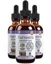 Nervestra Nerve Health Support Supplement - Fast-Absorbing Herbal Liquid Formula - Turmeric, White Willow Bark, B-Vitamins, Alpha Lipoic Acid, Acetyl-L-Carnitine y Más
