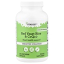 Vitacost Red Yeast Rice &amp; CoQ10 con Niacina No-Flush - 240 cápsulas vegetarianas