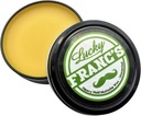 La vara de bigote sin olor de Lucky Franc para hombres. All Natural Scent Free Fórmula Con Beeswax y aceite de coco. EE.UU. Made Mustache Styling Wax 2 onzas