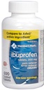 Miembros Mark Ibuprofeno Coated Tablets 200mg Doin Reliever Fever Reducer, 1 Botella, 600 Tablets