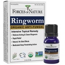 Fuerzas de tratamiento de rociado natural para humanos, medicina homeopática orgánica, 0,37 Fl Oz, antifungal multi síntoma Alivio de Itchy, piel roja e irritada asociada con Ringworm, no GMO