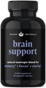 Suplemento de Apoyo al Cerebro - Memoria Natural y Suplemento Foco con Mane del León, Ginkgo Biloba, Bacopa Monnieri " Ashwagandha Root - Natural Nootropics " Brain Booster