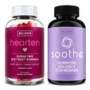 WellPath Beet Root Gummies (Sugar Gratis) 1500 mg – Blueberry Flavor for Blood Pressure Support and Soothe Hormone Balance for Women + Cortisol Manager, 60 Ct