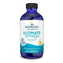 Nordic Naturals Ultimate Omega Liquid, Lemon Flavor - 8 oz - 2840 mg Omega-3 - High-Potency Fish Oil Suplemento con EPA & DHA - Promociona Brain & Heart Health - Non-GMO - 48 Serviciones