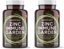 Zinc Supplement for Immune Support &amp; Reproductive Health - Chelated Zinc, Echinacea, Vitamina C - Immune Booster for Adults &amp; Kids - High Absorption 60 Capsules for Men &amp; Women - Non-GMO, Vegetarian