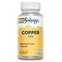 Solaray Copper 2 mg ← Formación de células rojas sanas, funciones inmunitarias y nerviosas Apoyo a la vida no transgénico
