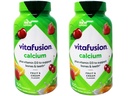 Vitafusion Calcium, Gummy JKHyWW Vitaminas Para Adultos, 500 mg, 100 Conde (Pack of 2)