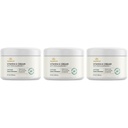 Crema Swanson Vitamina K con Menaquinone-7 - Crema Ocular para ayudar a minimizar la apariencia de los círculos oscuros bajo los ojos - Crema tópica para ayudar a Nourish y aclarar la piel - (2 Fl Oz) (3 Pack)