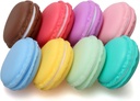 Caja de refrigeración Macaron, caja de mini Macaron, caja de almohadas de Macaron, caja de almacenamiento de joyería de Macaron colorido, caja de almacenamiento de forma