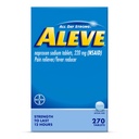 Alimentador de Dolor de Aleve &amp; Tablas de Reductor de Fiebre, Sodio Naproxen, Dolor de Cabeza, Medicamento de Retroz y Dolor Corporal, 270 Conde