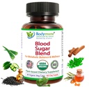USDA Organic Blood Sugar Blend ← Apoya Metabolism saludable* TENIDO CON Bitter Melon, Moringa, Aloe Vera, Nopal, Papaya Extracts &amp; More TEN 60-Day Supply TEN Vegan " Non-GMO TEN USA-Made