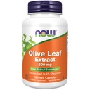 AHORA Suplementos de alimentos, Extracto de hoja de oliva 500 mg, Scavenger radical gratuito*, 120 cápsulas de verduras
