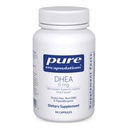 Encapsulaciones puras DHEA 5 mg - Immune Support &amp; Hormones Balance* - Micronized DHEA - Gluten Free & Vegan - 60 cápsulas