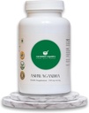 Ashwagandha Root Extract Supplement - 100 Capsules, 600mg por Serving, Organic, Vegan, Non-GMO, Gluten-Free, Stress Relief & Immune Support