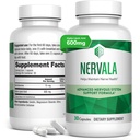 Nervala - Alfa Lipoic Acid 600mg - ALA Suplemento Antioxidante para Nerve, Energía y Circulación Apoyo- Fuerza Extra con Benfotiamine - Hecho en EE.UU., Lab Tested - 30 cápsulas, 1 mes de suministro