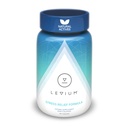 Levium Maximum Strength Stress Relief Complemento de Apoyo a la Calma y el Mood con KSM-66 Ashwagandha, GABA, L-Theanine, Magnesium ← 90 Capsules, 30 Day Supply