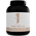 Regla 1 Naturalmente Flavored R1 Protein Whey Isolate - Fórmula limpia con 25g Protein &amp; 6g BCAA Fuentes exclusivamente aisladas " hidrolizadas para la recuperación de ejercicios (4.3 libras*, Vainilla pura)
