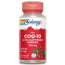 SOLARAY Pure CoQ-10 200 mg ← Función sana del corazón " Apoyo a la energía celular tóxico mejorado con Herb Blend viv 30 VegCaps