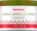 Piping Rock Alpha Lipoic Acid TEN 4 oz TENIDO CON DMAE Cream TENIDO Hidrating " Firming for Face " Skin TEN Non GMO, Gluten Free