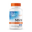 MSM mejor del médico, soporta el cabello, la piel, las uñas, las articulaciones, no GMO, Gluten Gratis, 3000 mg Por Serving, 360 cápsulas