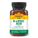 Country Life R-Alpha Lipoic Acid Complex 300mg - Alpha-Lipoic Acid 270mg " R-Lipoic Acid 30mg - Antioxidant Support - No Yeast, Corn, Wheat, Soy, Gluten, Milk - Alpha Lipoic Acid Supplement