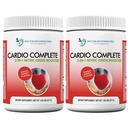 Cardio Complete - Heart Health Support Powder Supplement - 3-in-1 Nitric Oxide Booster con 5,000 L-Arginine, 1000mg L-Citrulline, y Hawthorn Berry, 2 Pack