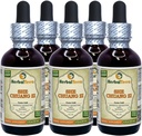 Chuang Zi (Fructus Cnidii) Tintura, Frutas Secas Orgánicas Extracto líquido (Marca Marca: HerbalTerra, Proudly Made in USA) 5x2 fl.oz (5x60 ml)