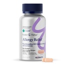 Foster & Thrive Fexofenadine HCl Non Drowsy Alergy Relief for Hay Fever, Pollen, Itchy Eyes, and Seasonal Allergies, Effective Support for Kids and Adults, 180 mg, 100 Tablets