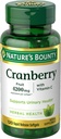 La recompensa de la naturaleza Cranberry Fruit Softgels 4200mg más Vitamina C, 100 cuentan