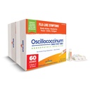 Boiron Oscillococcinum para el alivio de los síntomas de la gripe como los dolores corporales, dolor de cabeza, fiebre, píldoras y fatiga - 60 dosis (Pack of 2)