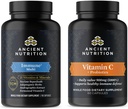 Antigua Nutrición Multi Immune Capsules, 90 Cuenta + Vitamina C + Probióticos Capsules, 60 Cuenta