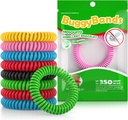 48 Pulseras Repelentes Mosquito, Bandas Gratuitas, Naturales e impermeables