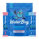 Waterboy Weekend Recovery Variedad  3,200mg Electrolyte Powder Packets  Ginger + L-Theanine + Vitamins peru No Sugar, All Natural, Gluten Free ← 24 Drink Stick Mixes (Variety Pack)
