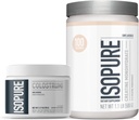 Agrupación de Isopure Bovine Colostrum Suplemento Polvo, Gently Procesado, 90 Servimientos + Isopure Desflavored Creatine Monohydrate Polvo, 5g Cretine Monohydrate por Scoop, 100 Servimientos, 500g