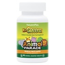 Natures Plus Animal Parade KidGreenz - 90 Animal-Shaped Chewable Tablets, Pack of 3 - incluye Superfood Blend - Vegetarian, Gluten Gratis - 270 Total Servings