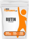 BulkSupplements.com Rutin Powder - from Saphora Japonica, Rutin Supplement, Rutin 500mg - Antioxidants Supplement, Circulation Support - Pure & Natural, 500mg per Serving, 100g (3.5 oz)